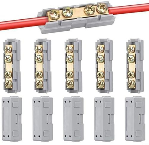 CWOQOCW Kit d'écrous de connecteur de fil 60 A/80 A, borne de connexion rapide de câblage, borne de connexion de câblage rapide (80 A)