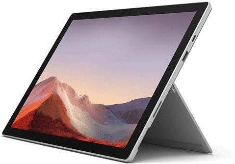 Microsoft Tablette Surface Pro 7, écran tactile 12,3 (2736 x 1824), Intel i5-1035G7, 8 Go de RAM, SSD de 256 Go, clavier américain, Win 10 Pro (reconditionné)