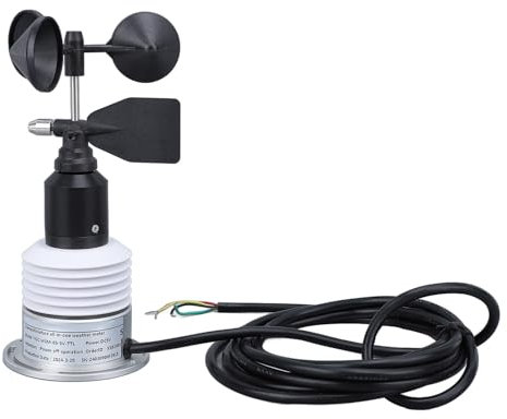 FLEXMAN 5 in 1 Wettermessgerät, Multifunktionsüberwachungs Umgebungswetterstation, Hochpräzises Innen Außenthermometer für Chemische Fabriken, Meteorologie, Kraftwerke, Häfen
