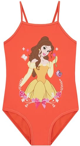 Disney Girls Swimming Costume, Princess Jasmine Girls Swimsuit, Aladdin Kids Swimming Costume, Ages 2 to 10 Years