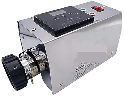 NGBFF Réchauffeur de Piscine, 3KW Chauffe-Piscine électrique Piscine et Bain Spa Baignoire chauffante Chauffe-Eau Thermostat Accessoires de Piscine