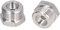 Baxnore -Fass-Adapter, Edelstahl-Anschluss, G5/8-Stecker auf 1/4MFL-Innengewinde, professioneller Verteileranschluss für Heimbrauereien und Hydrauliksysteme, 2er-Pack