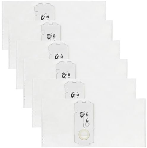Confezione da 6 sacchetti filtro 204308 per Festool CT Mini CT MIDI Yom dal 2019 in poi per Festool 577413 CLEANTEC CT 15 E, CT MIDI I, CT MINI I, sacchetti per aspirapolvere