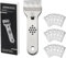 Glass Ceramic Scraper in Stainless Steel, Kitchen Glass Scraper with Blade Protection, Glass Ceramic Hob Scraper with 15 Spare Blades, Induction Hob Scraper