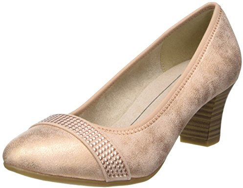 Softline 22464, Scarpe con Tacco Donna, Rosa (Rose/lt Gold), 37 EU