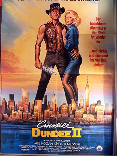 Crocodile Dundee II - Paul Hogan - Filmposter A1 84x60cm gefaltet