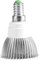 Led Grow Lights Bulb - 18LED Grow Lamp E27/E14/GU10 85-265V 18W Full Spectrum Plant Lights for Hydroponics Greenhouse Organic(E14)