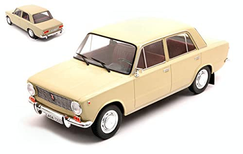 Whitebox Scale Modell KOMPATIBEL MIT Lada 1200 Yellow 1:24 WB124061