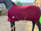 Equipride Pferde-Fleece-Teppich / Reisedecke aus 260 g/m² Fleece für Shetland, Pony, Größe 90 cm bis 200 cm, Burgunderrot