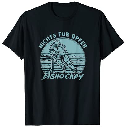 Nichts für Opfer. Hockey, Eis T-Shirt