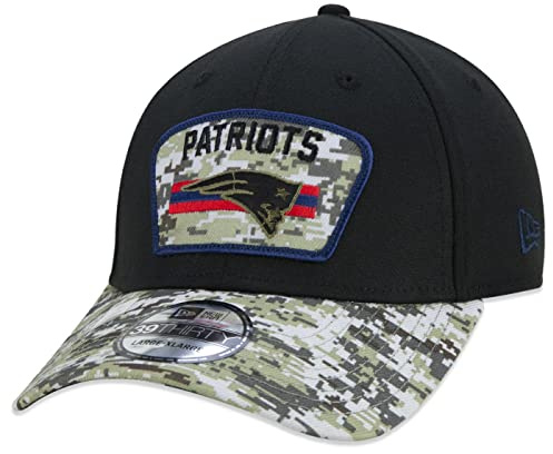 New Era 39Thirty Cap Salute to Service New England Patriots