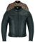 Texpeed Giacca da moto in pelle da uomo con protezioni - Motociclista giubbotto da touring/turismo con vera protezione Biker CE armor (EN 1621-1) - Inverno invernale o estate Nero - 6XL