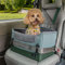 A 4 Pet Hundeautositz Hundesitz kleine Hunde mit Gurtbefestigung, Autositz Hundesitz Rückbank Beifahrersitz für kleine Hunde Sitzerhöhung, faltbar & Waschbar