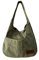 Ulisty Femmes Velours côtelé Sac Hobo Large Bandoulière Sacs portés épaule Décontracté Cabas Shopper Sac à main vert