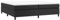 vidaXL Cadre de lit sans Matelas Noir 200x200 cm Similicuir