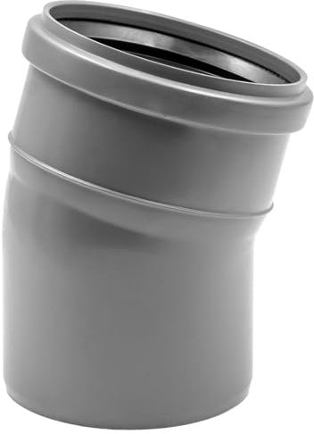 HTSafe Tuyau coudé DN 110-20 ° - Tuyau d'évacuation coudé en plastique