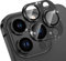 NicMool Protezione Fotocamera Compatibile con iPhone 13 Pro/13 PRO Max, Vetro Temperato Obiettivo Posteriore, Lega di Alluminio Pellicola Protettiva Fotocamera per iPhone 13 Pro/13 PRO Max - Nero