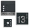 Jung Edelstahl Design Briefkasten Set Köln anthrazit RAL 7016 incl. Türklingel und Hausnummer. Individuell personalisierbar