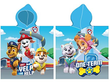 Paw Patrol Poncho met capuchon