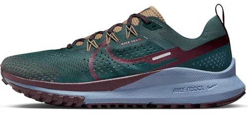 NIKE Herren React Pegasus Trail 4 Niedrig, Deep Jungle Night Maroon Khaki, 44.5 EU