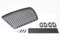Xpccbhd Auto Front Kühlergrille für Audi A6 RS6 C6 4F,Front Nieren Kühlergrill Front stoßstange Gitter Waben Grill Dauerhaft
