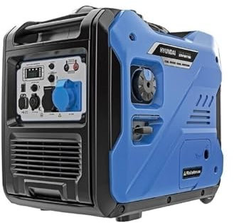La zappa Generatore inverter 65159 di tipo silenziato con funzionamento a benzina e avviamento elettrico 5,0 KW Hp 5,4