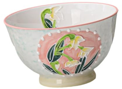 FytStycale Reisschüssel Speiseschüssel Servierschüssel Geschirr Obstschale Desserttasse, Orchideen