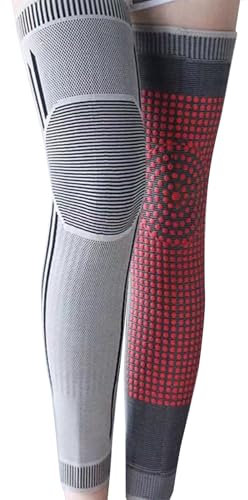 Ginocchiera Autoriscaldante, Ginocchiera Riscaldata, Ginocchiere Calde, Tutore per Ginocchio Compresso, Adesivi per Ginocchio Moxibustione, Ginocchio Riscaldato per Alleviare lo Stress (Stile 2)