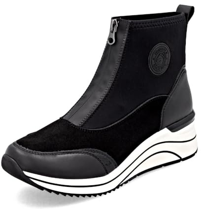 Remonte Damen High-Top Sneaker D0T78, Frauen Halbschuhe,lose Einlage