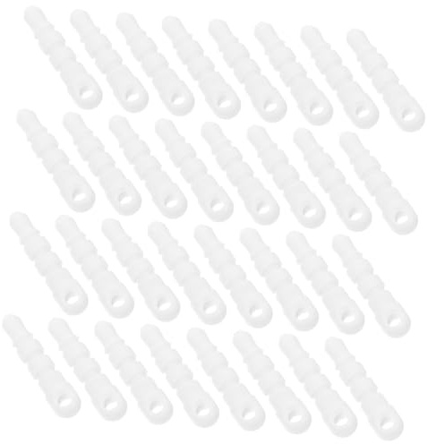 Operitacx 100stücke Klinkenstecker Staubschutz Kappen Mit Pvc Material Leichter Kopfhöreranschluss Staubschutz Stecker Für Smartphones Und Mobile Geräte Weiß