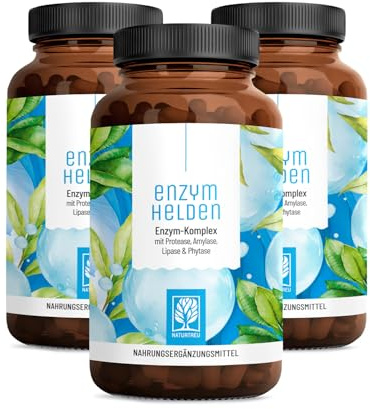NATURTREU® Verdauungsenzyme (Digestive Enzyme) - Enzymhelden: Enzym Komplex