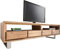 DELIFE Fernsehtisch Live-Edge Akazie Natur 190 cm 2 Fächer 4 Schübe Baumkante Lowboard