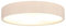 Licht-Erlebnisse Deckenlampe Glas Holz geweißt Treppenhaus Wohnzimmer Ø47 cm E27 rund blendarm gemütlich Modern 3-flammige Deckenleuchte Flur ARBARO
