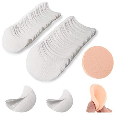 200 Stück Lidschattenschild Lidschatten Gel Pad Patches Lidschatten Schablonen, Eye Gel Pads mit Gesichtsfarbe Schwamm zur Verhinderung von Wimpernverlängerung, Tönung und Lippen Make-up Rückstand