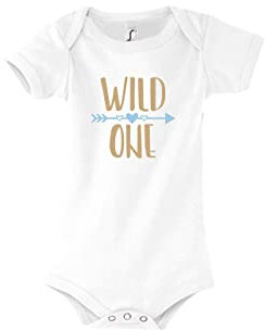 Bügelbild Geburtstag Young Wild and One mit Pfeil