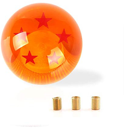 Riloer 5 Star Loong Ball männlicher Auto-Innenraum-Schaltknaufkopf mit drei Spezifikationsadaptern