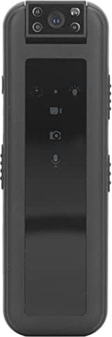 ASHATA Small Body Cameras, 1080P Mini Body Camera, Video Recorder Wearable Pocket Video Camera With LED Indicator Light Clip Pocket Body Cams With Back Clip, Video Recording
