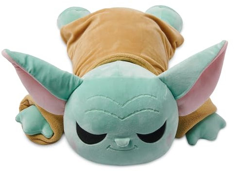 Disney Store Official - Star Wars: The Mandalorian - Grogu - Cuddleez Kuschelpuppe - Baby Yoda - 21 cm/8 - Plüschkissen zum Sammeln