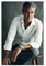 THEGIS Schauspieler George Clooney 1 Leinwand-Poster, Wandkunst, Dekordruck, Bild, Gemälde für Wohnzimmer, Schlafzimmer, Dekoration, ungerahmt, 30 x 45 cm