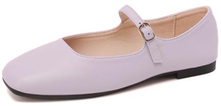 Rojeam Ballerine Classiche Donna Scarpe Ballerine Pieghevoli Scarpe da Mettere Suola Morbida Viola Chiaro 41 EU