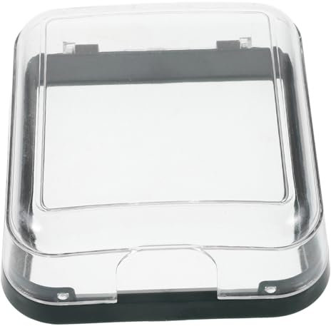 HOMSFOU Wandsteckdosenabdeckung Wasserdichte Schutzabdeckung Für Badezimmer Selbstklebender -schutz Transparent Multifunktional Und Langlebig Für Zuhause Und Garten