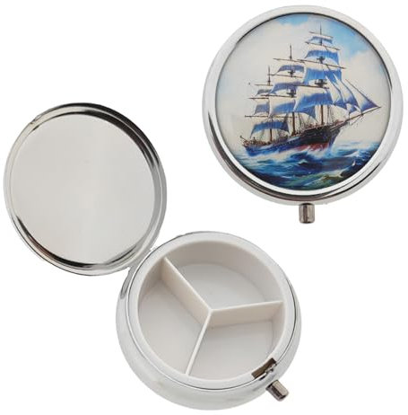 Pillendose Tablettendose (Schiff)