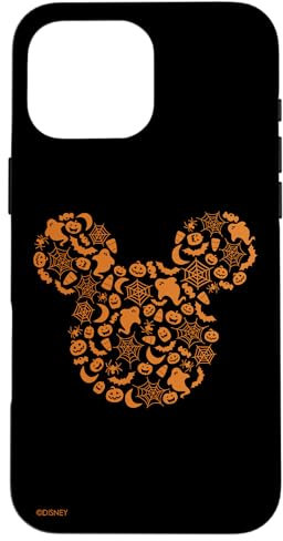 Disney Mickey Mouse Halloween Silhouette Case for iPhone 16 Pro Max