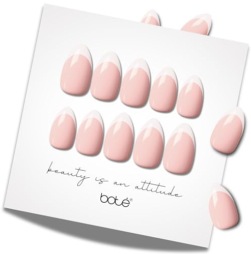 BOTÉ Press on Nails Set, 30 wiederverwendbare Kunstnägel zum Aufkleben, Nägel zum Kleben aus koreanischem Premium Gel, Klebenägel Finger, künstliche Fingernägel