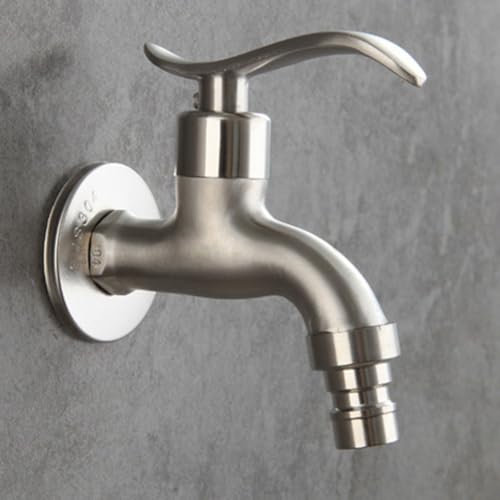 Einhebel-Wasserhahn aus Edelstahl für müheloses Wassermanagement in Wäsche-Einstellungen