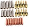 Effizientes Schweißset 30 Stück 15AK MIG Schweißer Kontaktspitzen und Düsen-Set (15AK 1,2 mm)