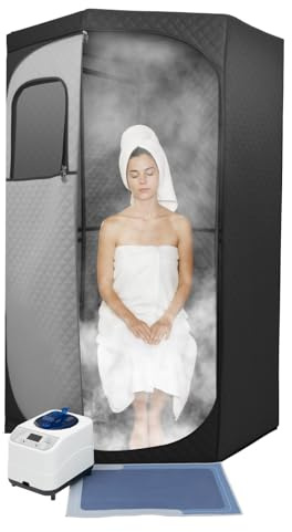 Boîte de sauna à vapeur portable, mini générateur de sauna mobile pour sauna spa grande tente de sauna portable sauna vapeur vapeur pliable cabine de sauna