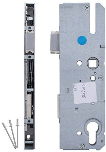 Serrure KFV pour remplacer une serrure existante - Pour verrouillage multiple - Fouillot 10 mm distance 92mm, appuie-tête 50mm