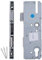 Serrure KFV pour remplacer une serrure existante - Pour verrouillage multiple - Fouillot 10 mm distance 92mm, appuie-tête 50mm