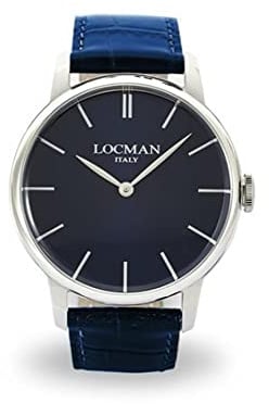 Locman Herren, 1960, nur Zeit, Blau